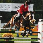 Antonia L - finały Championatów Młodych Koni - Legia Warszawa 2001r