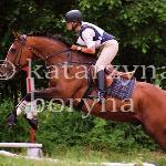 Mango - cross w Jaroszówce<br />&copy; katarzyna boryna<br /><i>proszę o dodanie w profilu konia jak i moim</i>