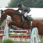 Neksja - Mistrzostwa Polski Młodych Koni w Skokach - Łąck, 25-27.08.2006<br />&copy; Małgorzata Siergiej www.zelichow.pl