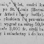 St Germain<br />&copy; Jeździec i Myśliwy 1895