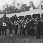 Alli / Ali ex Kaktus - Łazienki Królewskie 1933<br /><i>Jeździec: rotmistrz Szosland</i>
