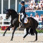 Hermes N.O.P. (Hermès, Heraldo) - Hermes N.O.P. & Dinja van Liere - Olympic Games Paris 2024<br />&copy; ProShots/sportnieuws.nl
