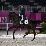 Wispering Romance - Wispering Romance & Francesco Zaza - Olympic Games Tokyo 2020<br />&copy; Peter Nixon